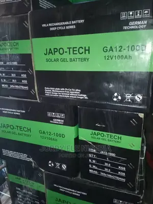 Japo-tech Inverter/Solar Battery 12v-100a