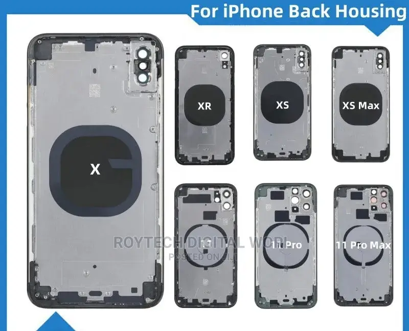 iPhone XR, Xs Max, 11, 12, 13 Pro Complete Housing Casing
