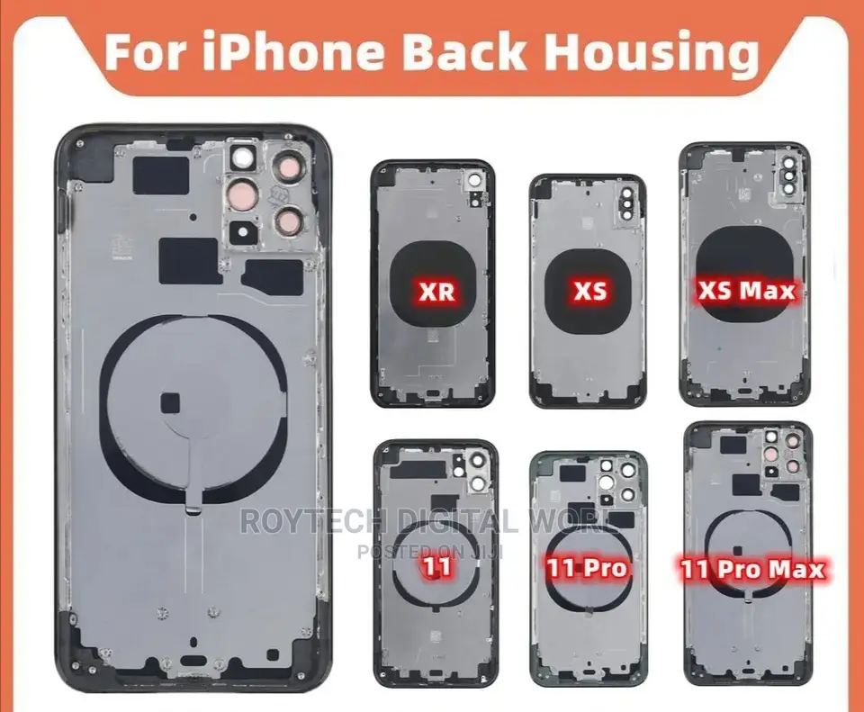 iPhone XR, Xs Max, 11, 12, 13 Pro Complete Housing Casing