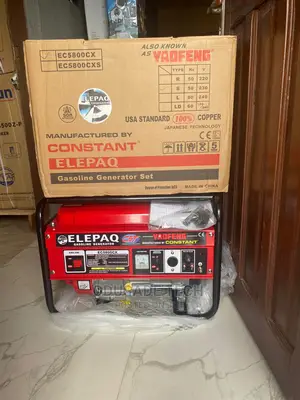 15liters Elepaq Ec5800cx / 3.5kva Generator