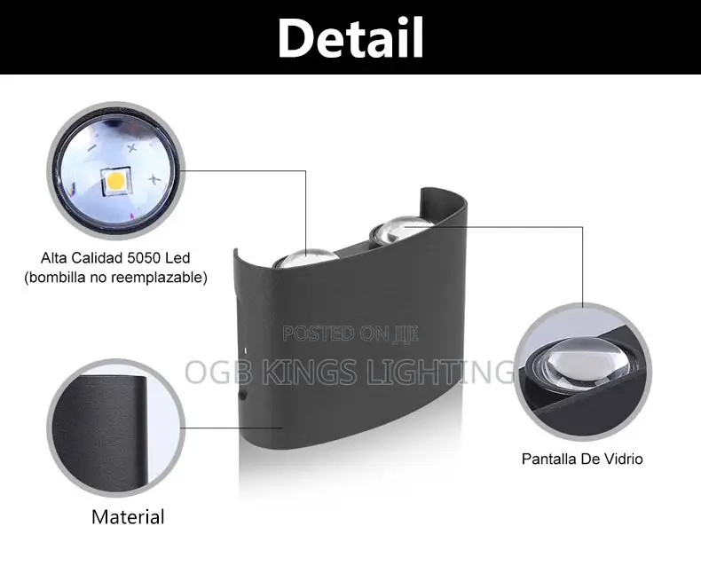 LED Wall Light Waterproof Outdoor Indoor Lighting