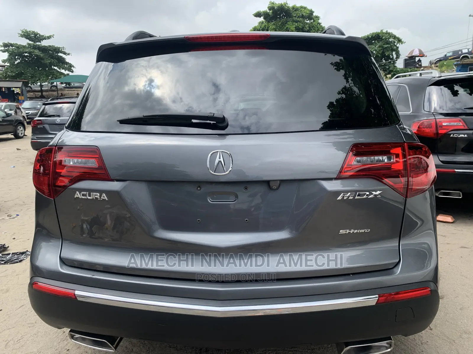 Acura MDX Technology Package SUV AWD (3.7L 6cyl 6A) 2012 Gray
