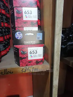 HP 653 Tri-Color Original Ink Advantage Cartridge