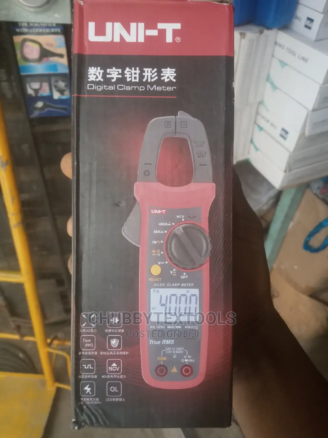 Uni-t Clamp Meter Ac/Dc Ut203