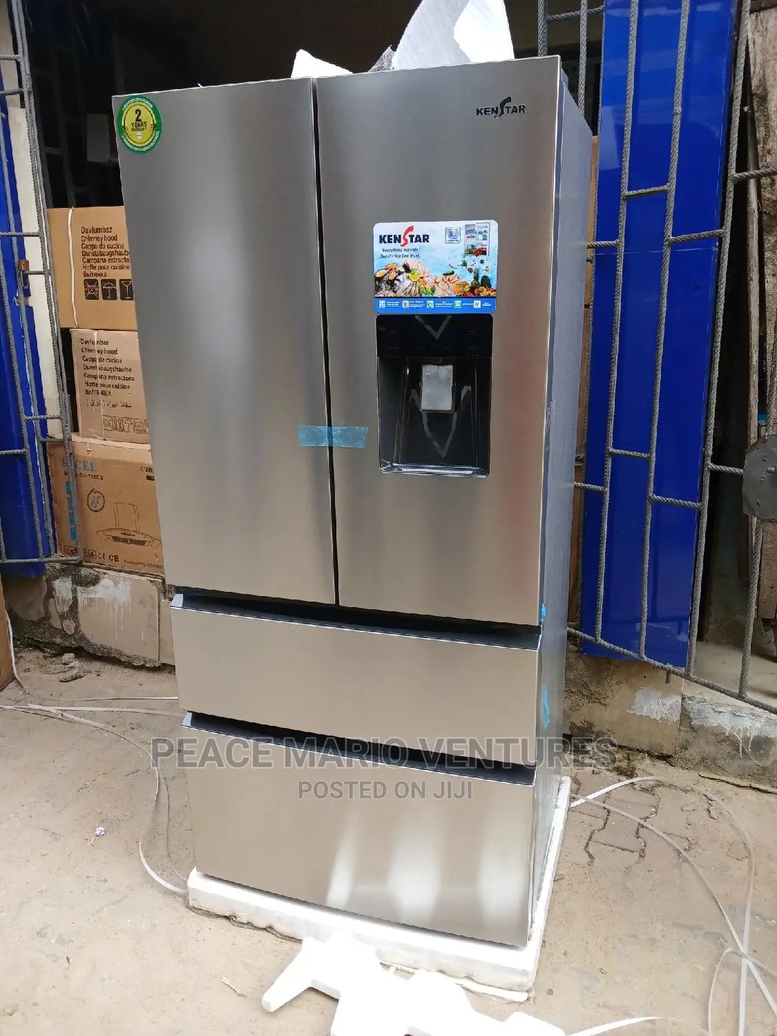 Kenstar Quality 4doors Side By Side Refrigerator With Wrnty