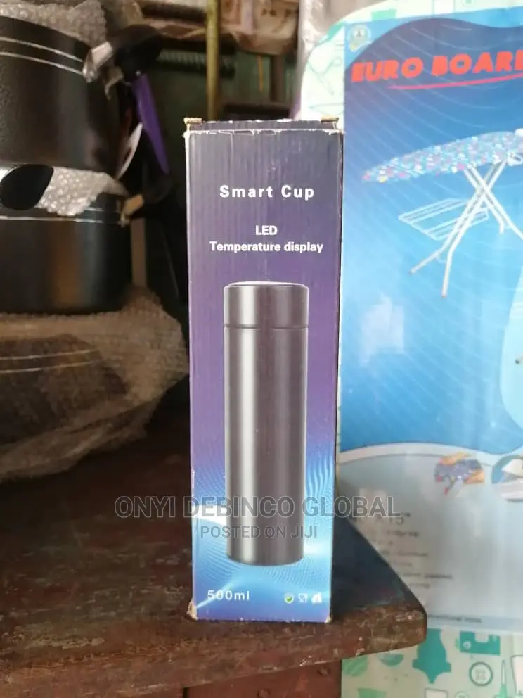 500ml Water Bottle Temperature Display Stainless Steel Flask