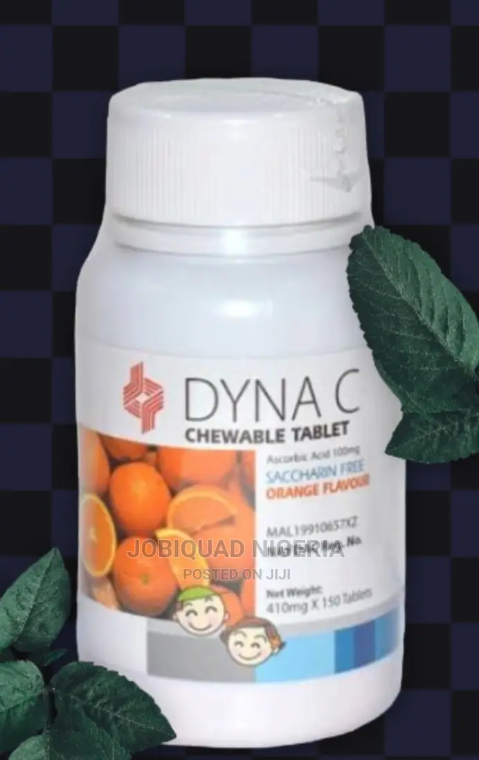 Dynapharm Dyna C Tablets Nature Vitamin C 100 Tablets