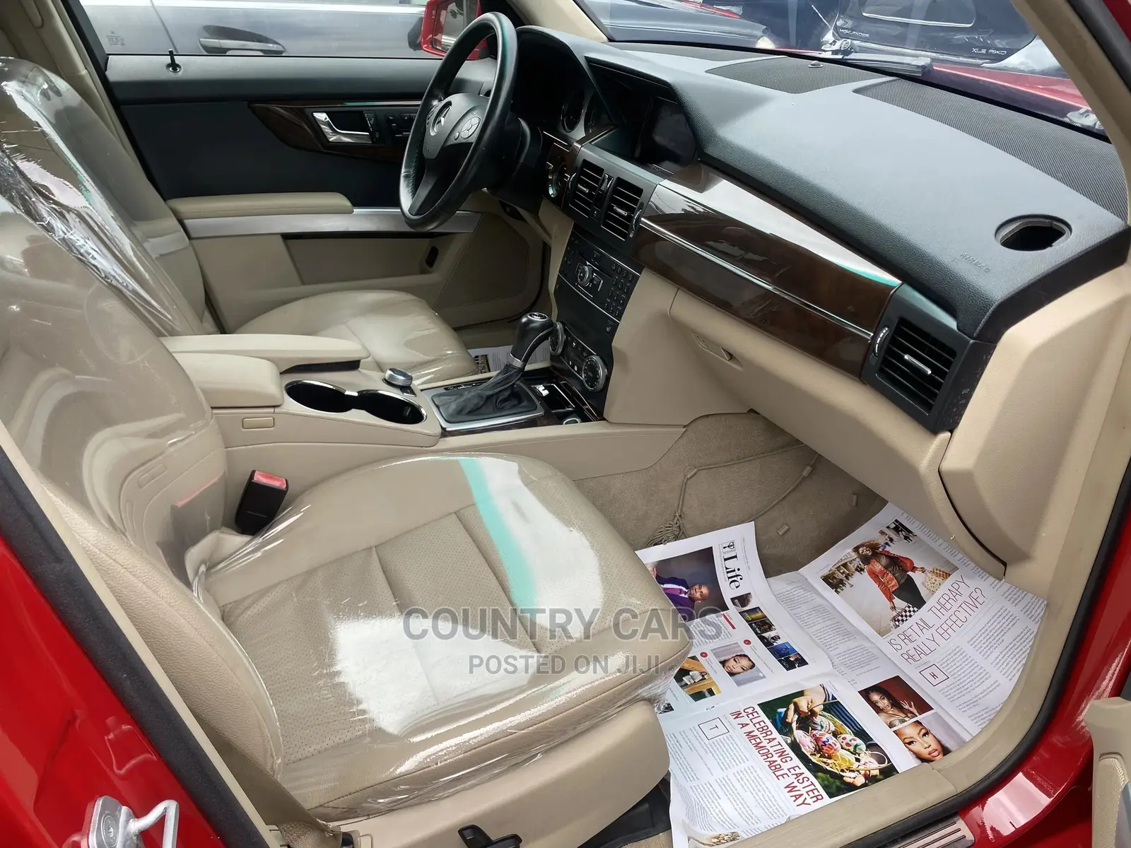Mercedes-Benz GLK-Class 350 4MATIC 2012 Red