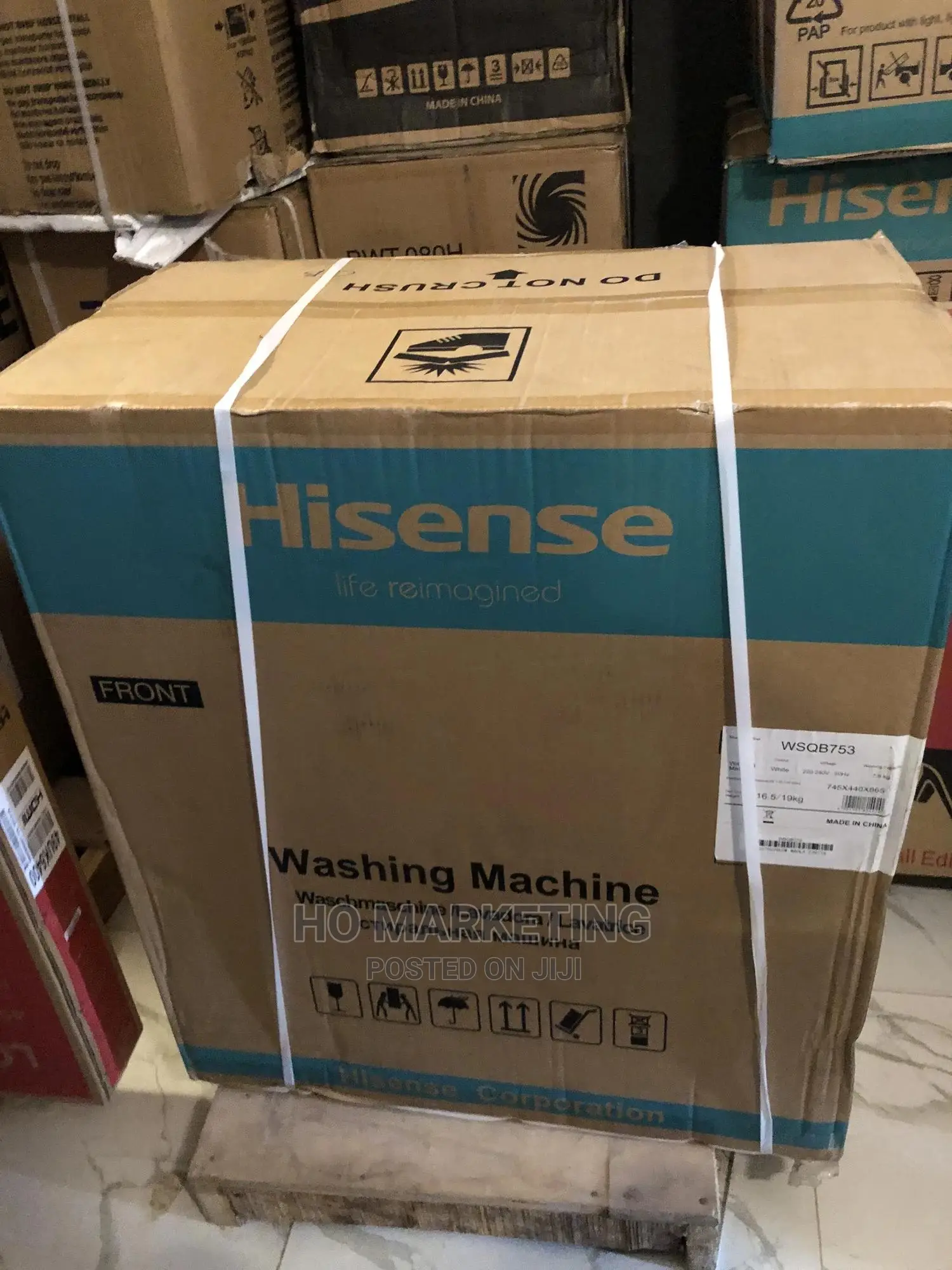 New in Wash/Spin 7.5kg Washing Machine