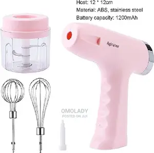 3 In 1 Mini Usb Wireless Speedy Electric Food Processor