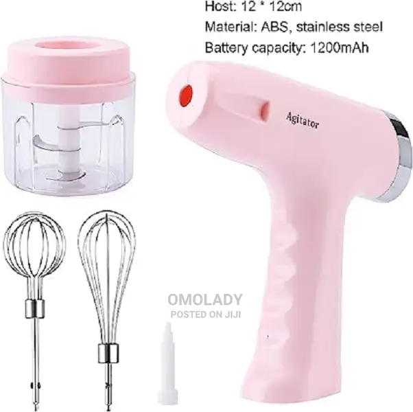 3 In 1 Mini Usb Wireless Speedy Electric Food Processor