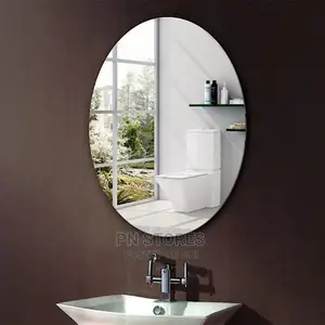 Unbreakable Acrylic Reflective Oval Mirror