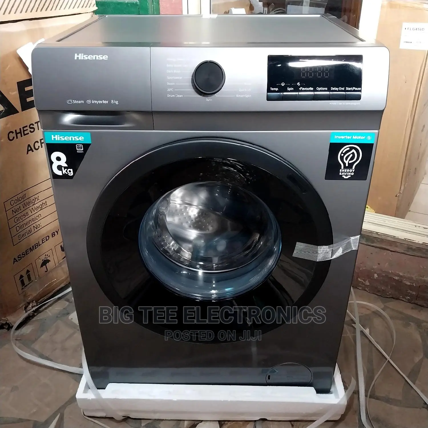 Hisense Washing Machine 8kg Digital Inverter