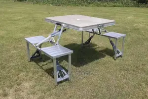 Portable Picnic Table With 4 Seats