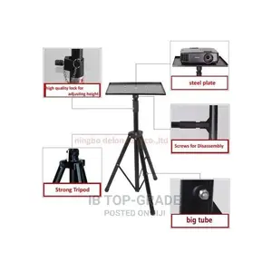 Laptop Adjustable Height Projector Tripod Stand