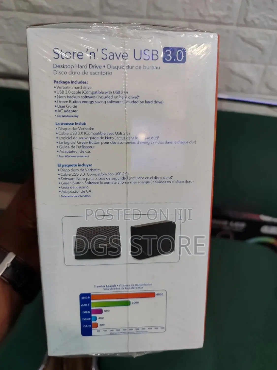 Vertabtim Superspeed Usb 3.0 Desktop 2tb Hard Drive