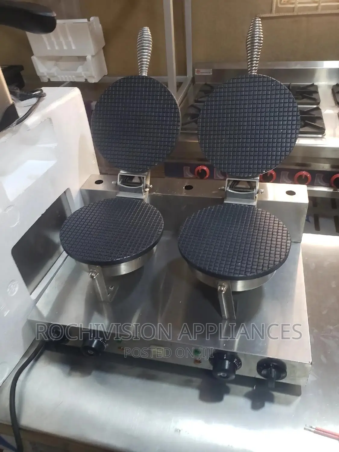 Double Face Cone Maker Double Portion Cone Maker
