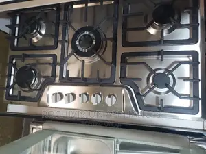 5 Burner Cabinet Cooker Table Gas