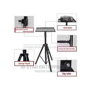 Universal Mount Laptop Camera Projector Tripod Stand