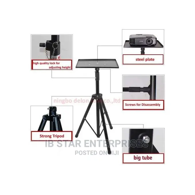 Universal Mount Laptop Camera Projector Tripod Stand