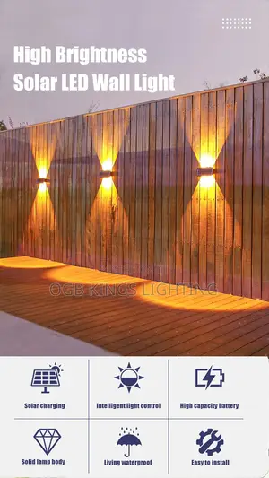 Solar Led Wall Light Outdoor Waterproof