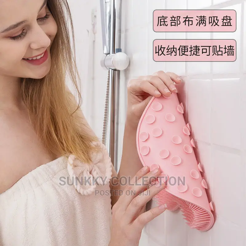 Exfoliating Shower Foot Back Scrubber Massage Mat