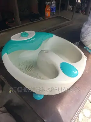 Pedicure Bowl Foot Massager Leg Rest Pedicure Machine Bubble