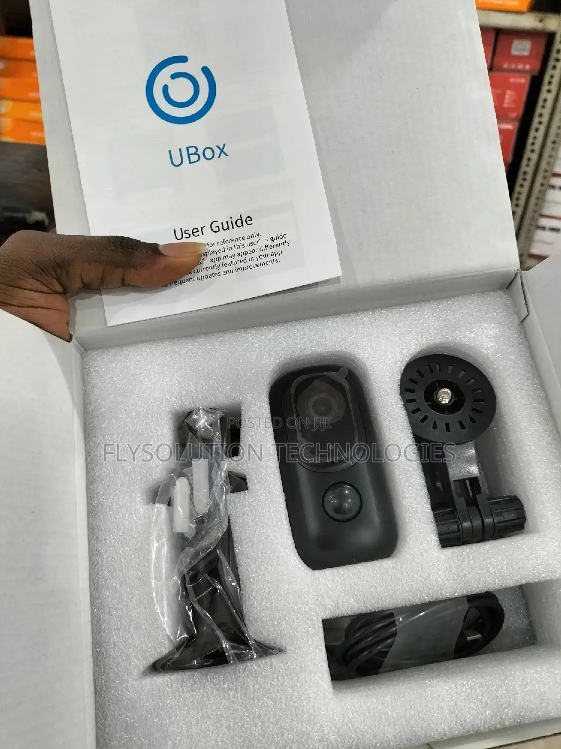 Ubox 4G Sim Solar Battery Surveillance