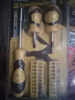 Mechanical Screwdriver With Bit
