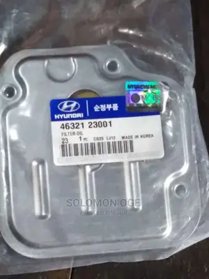 Hyundai Elantra Gear Filter 010 Model