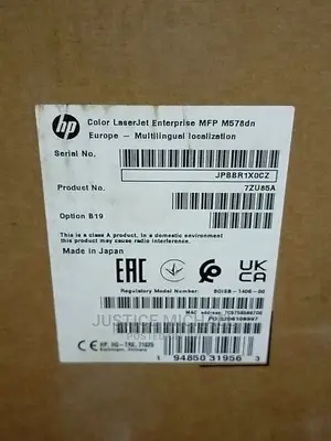 Hp Color Laser Jet Ent MFP M578dn