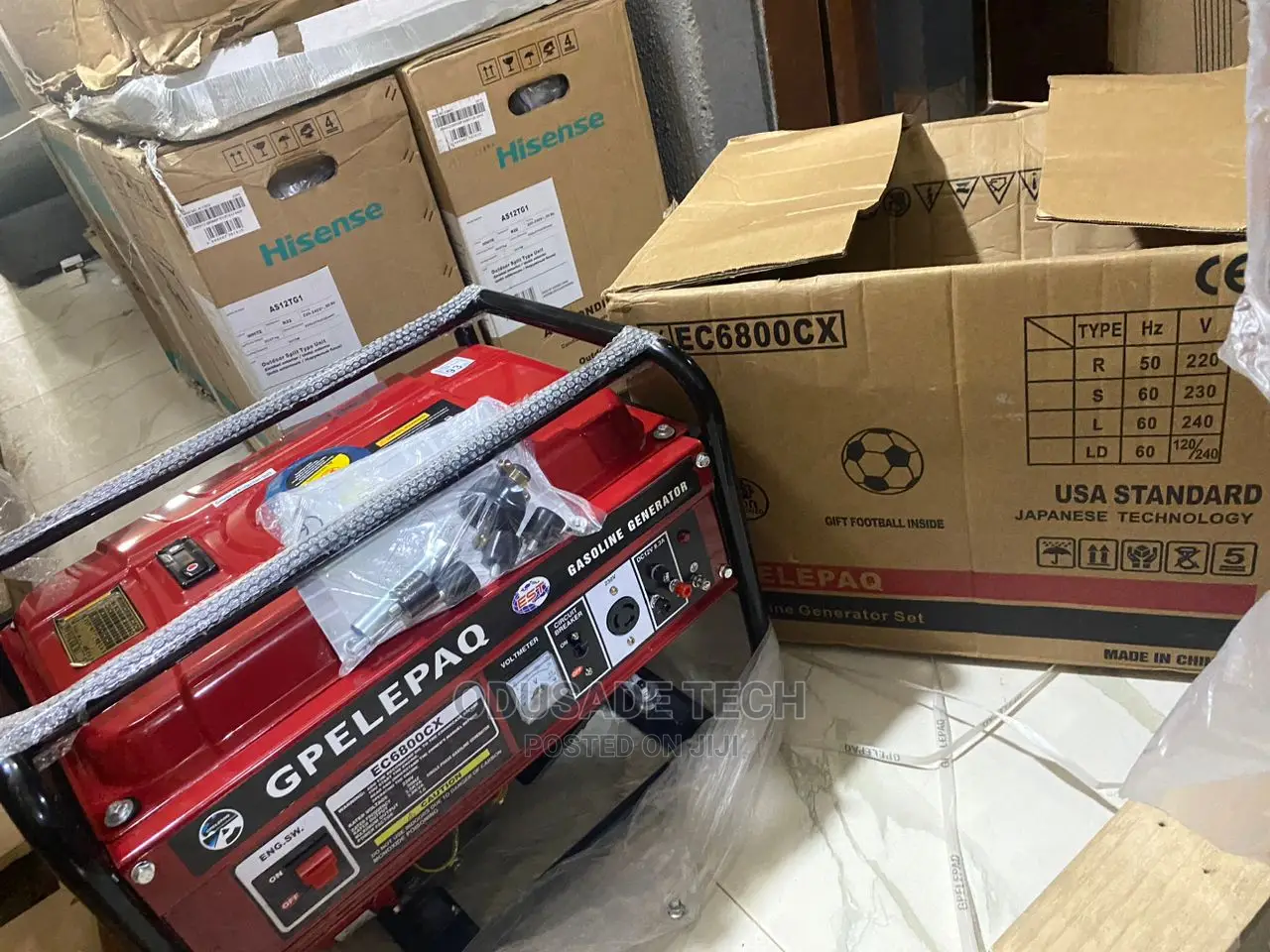 3.5kva Elepaq Ec6800cx Generator