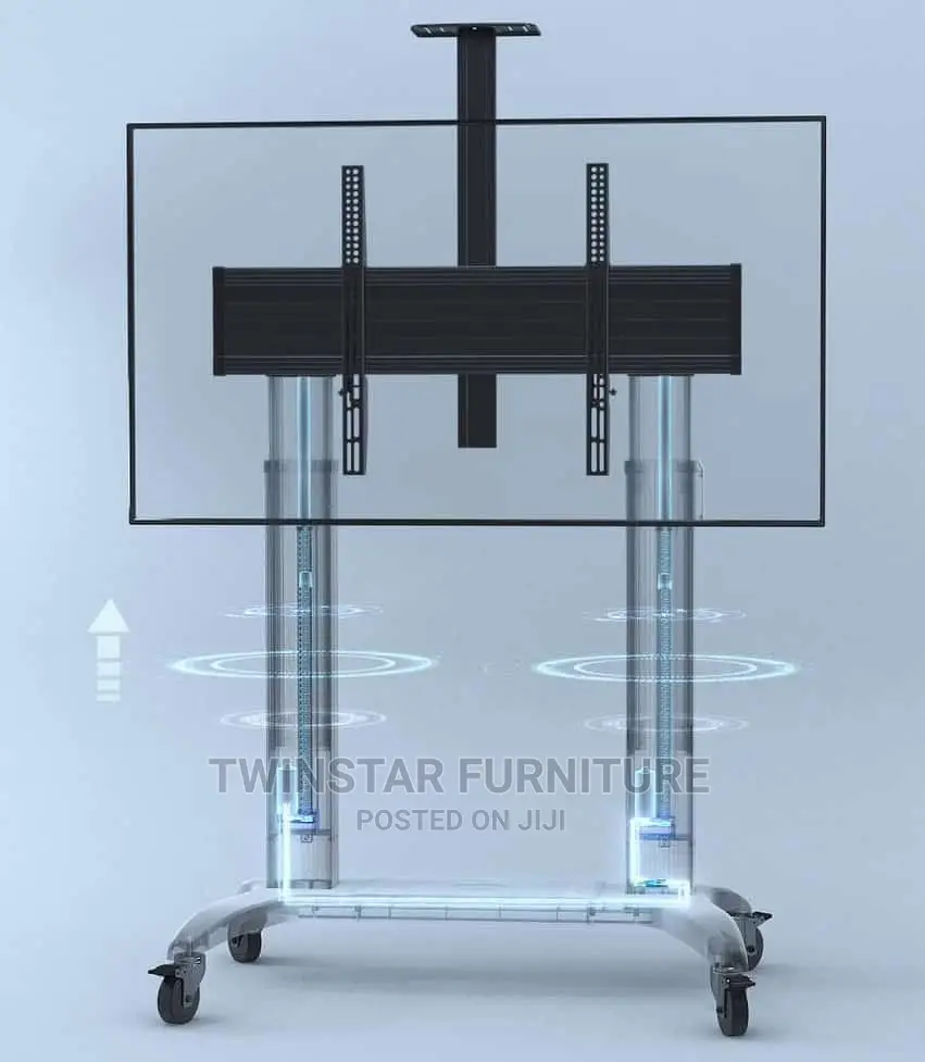 Modern Adjustable Trolley Tv Stand "60 - 120inches "