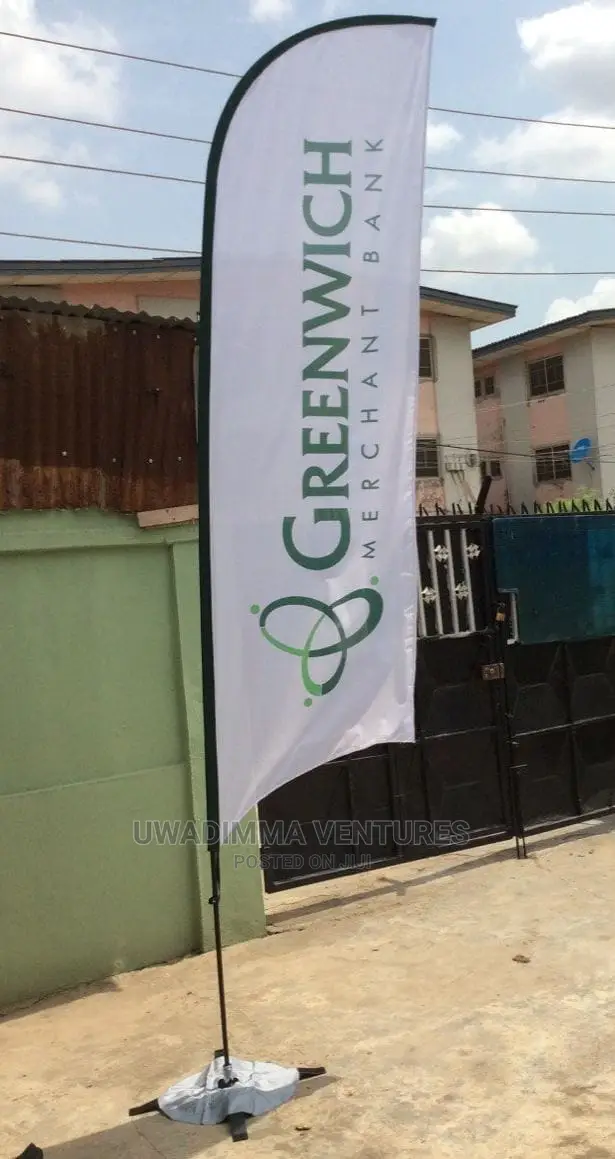 Flag Banners / Flying Banner Stands in Alimosho Printing Services, Uwadimma Okwuegbule Jiji.ng
