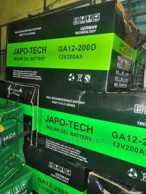 200ah Japo-Tech Dry Cell Solar Battery