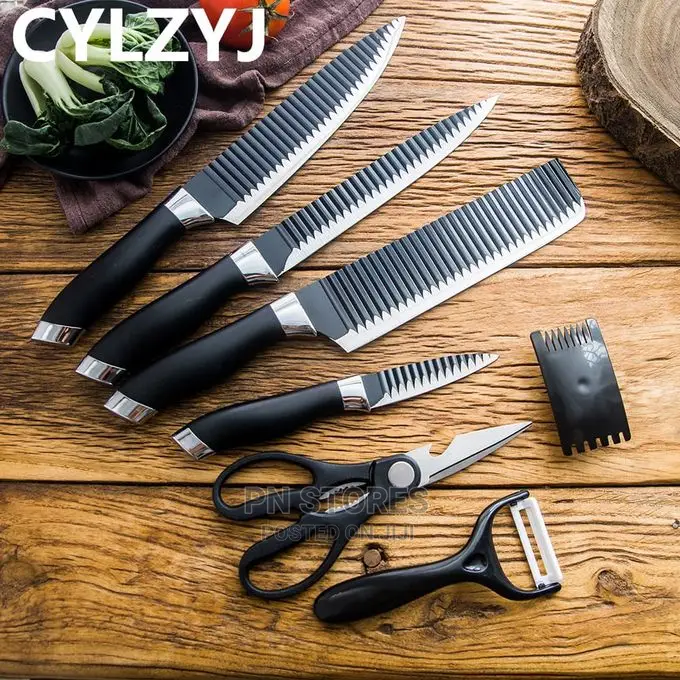 Non-Stick Kitchen Knife Set