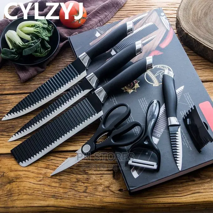 Non-Stick Kitchen Knife Set