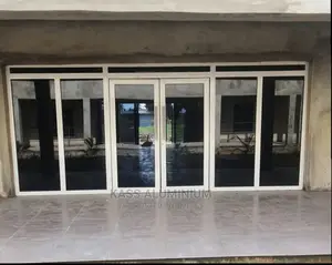 Aluminum Swing Door With Fixed