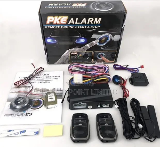 PKE Alarm Remote Engine Start and Stop - United Point Limited 