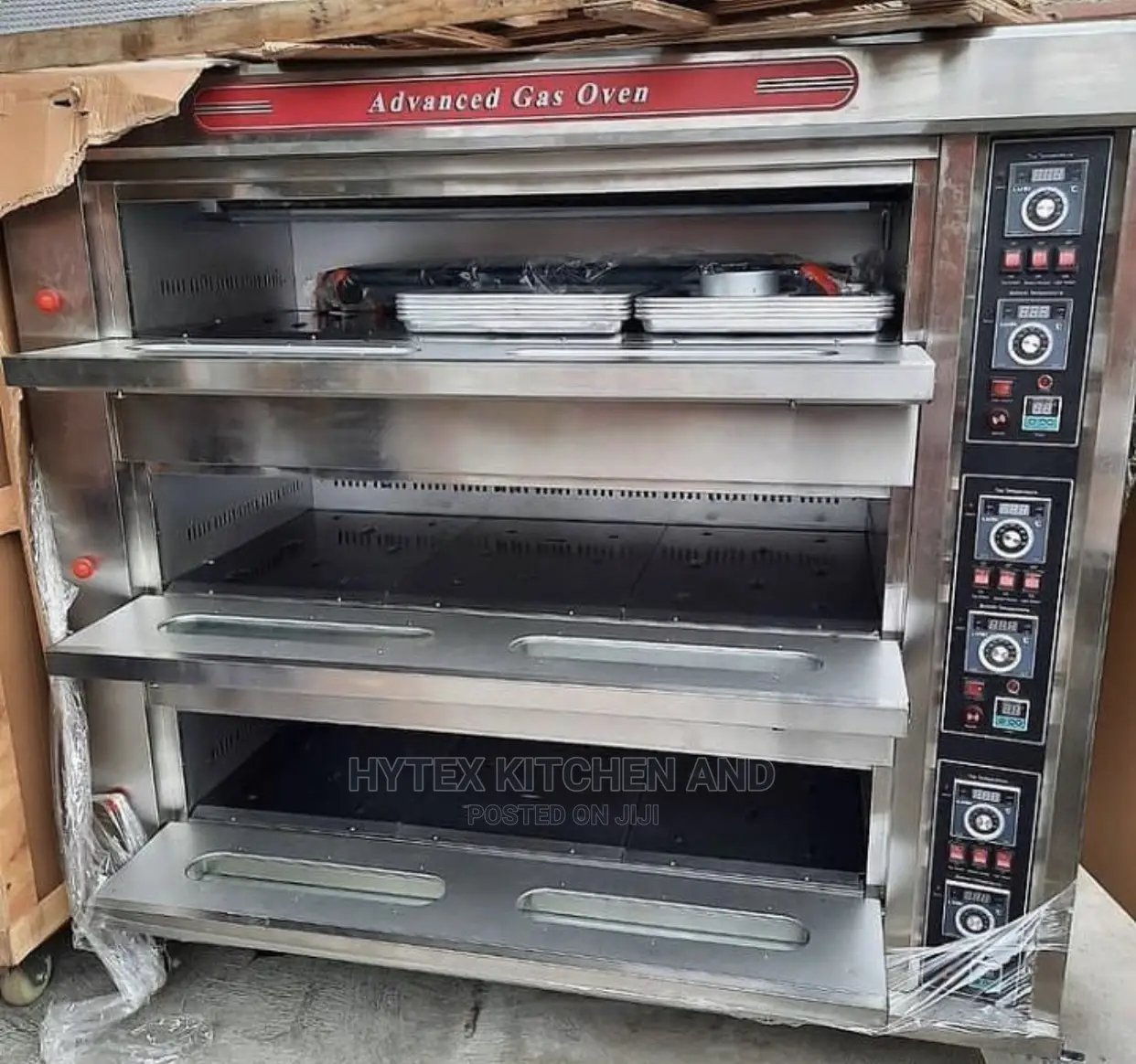 3deck 9trays Baking Oven(25kg)Half Bag Oven