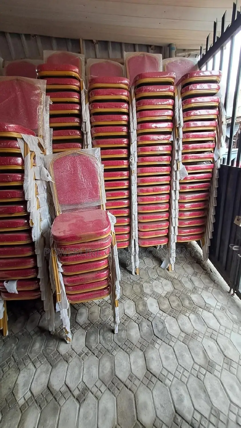 Armless Banquet Chairs for Events/ Churches/ Schools