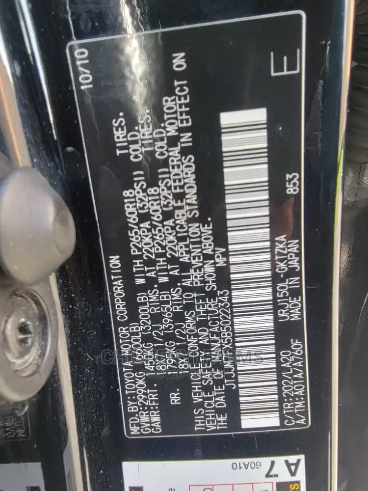 Lexus GX 460 Premium 2011 Black