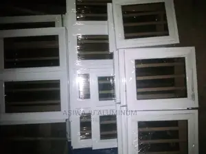 Aluminum Casement Windows With Burglary.
