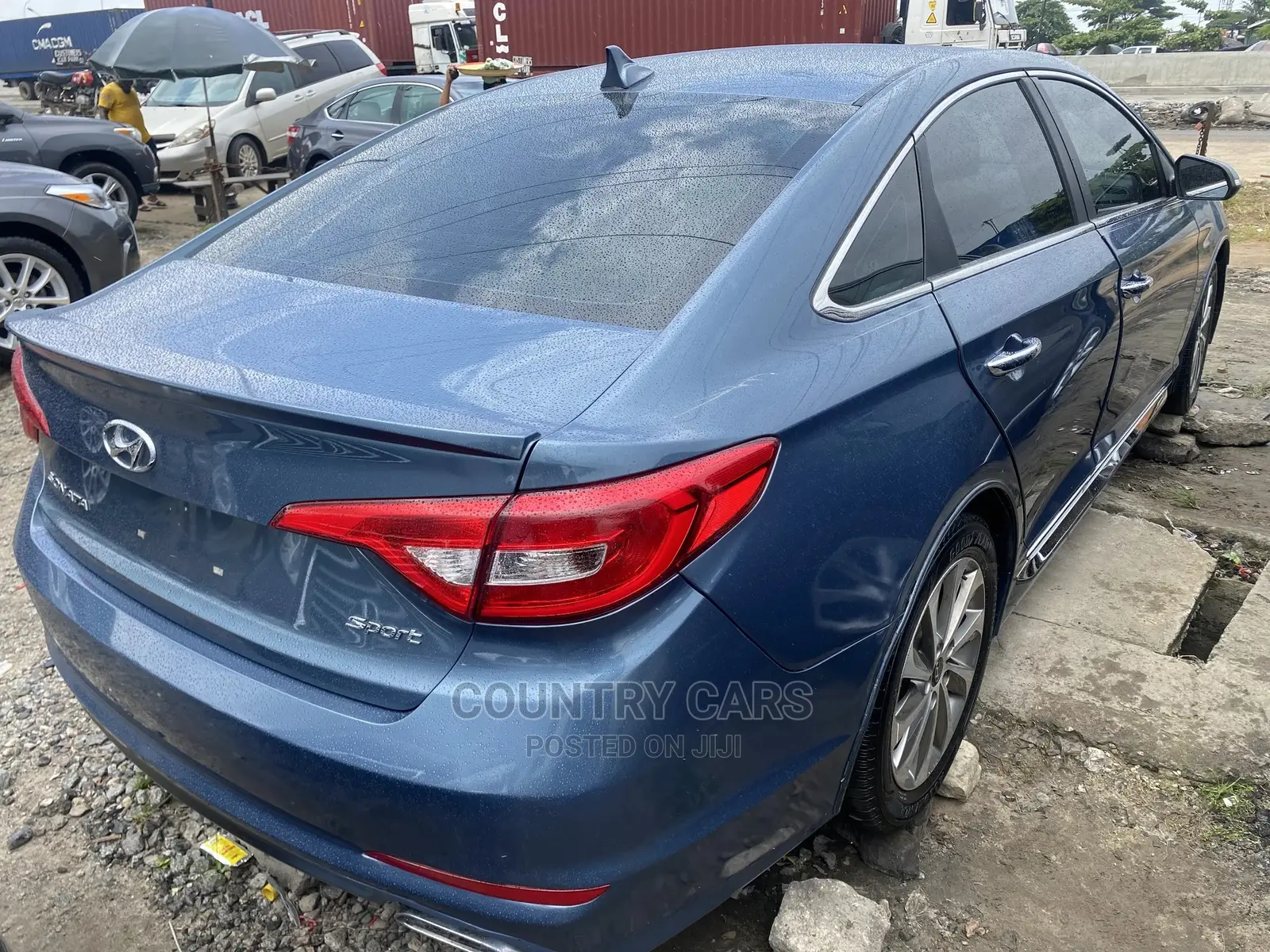 Hyundai Sonata 2017 Blue
