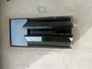 Aluminum Transom Frameless Windows With Burglary and Net