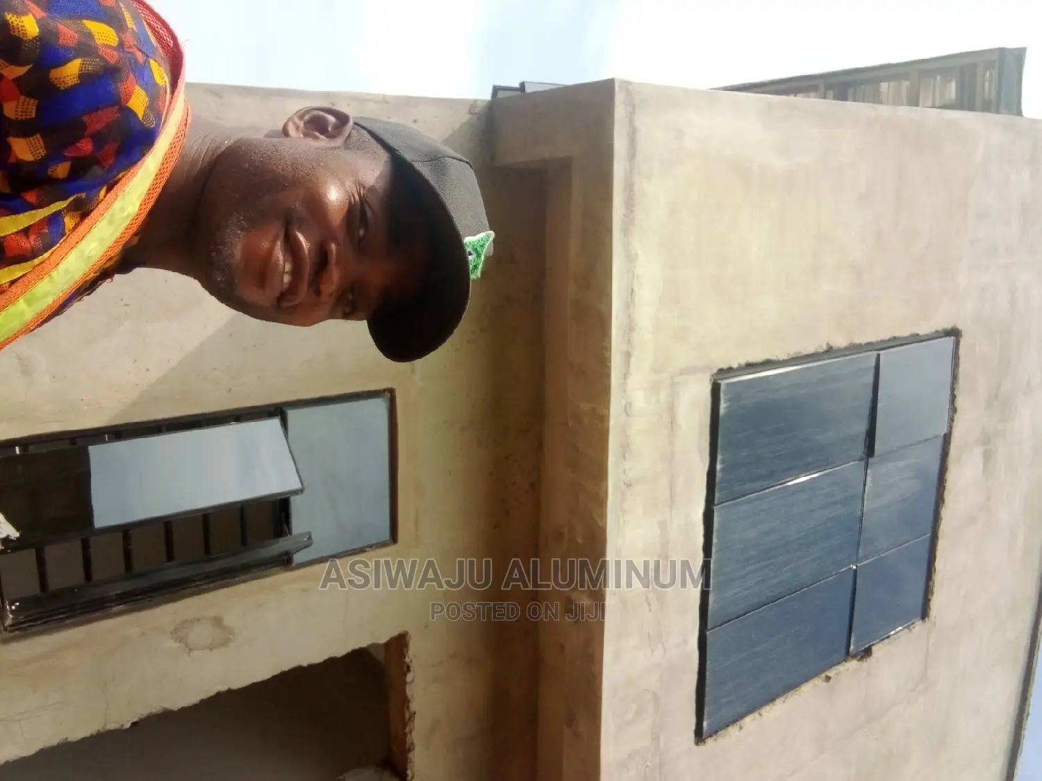 Aluminum Transom Frameless Windows With Burglary and Net