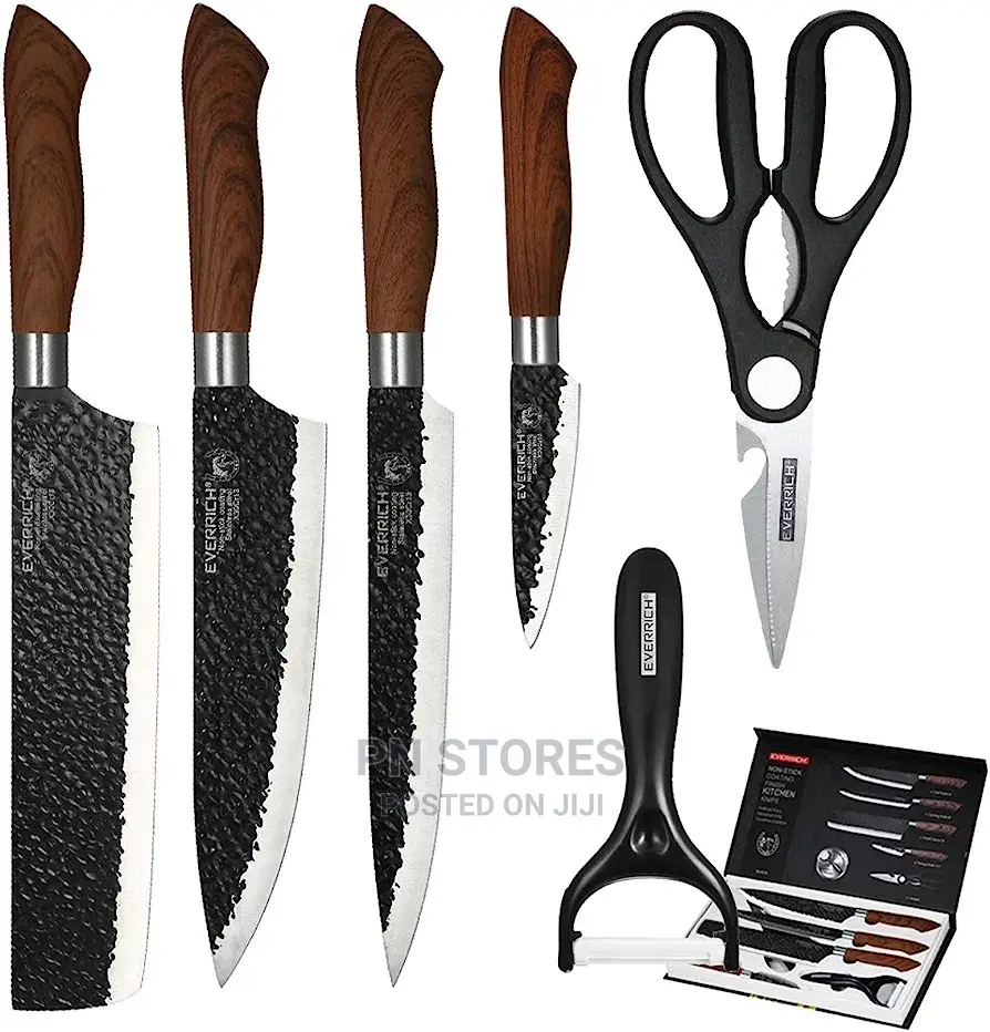 Original EVERRICH Non-Stick Knife Set