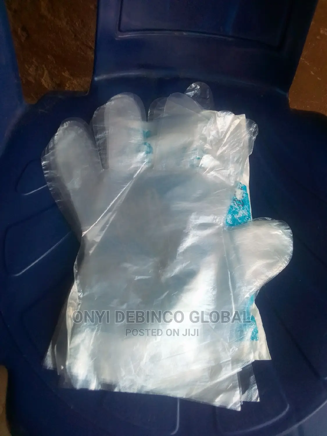 100 Pieces Disposable Nylon Gloves Multi Purpose Hand Gloves