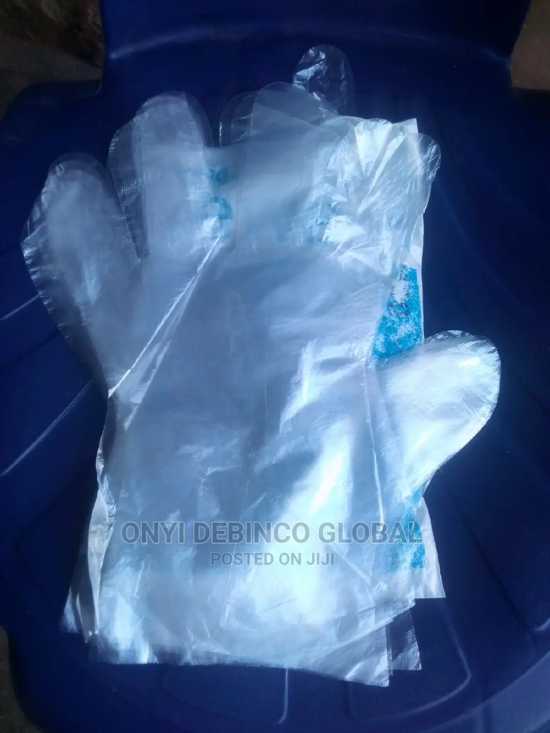 100 Pieces Disposable Nylon Gloves Multi Purpose Hand Gloves