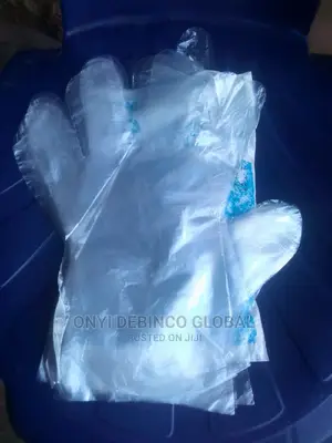 100 Pieces Disposable Nylon Gloves Multi Purpose Hand Gloves